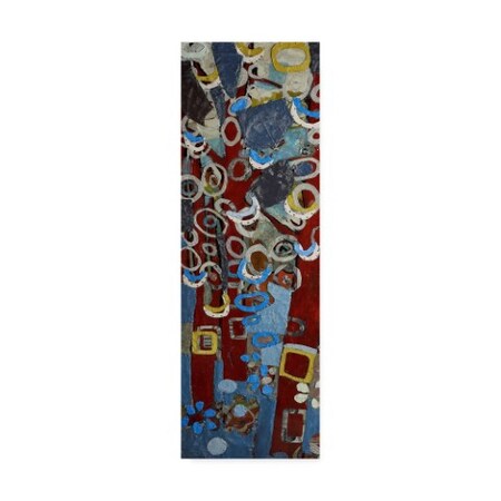 Trademark Fine Art Erin Mcgee Ferrell 'Cut Paper Trees I' Canvas Art, 10x32 WAG09126-C1032GG